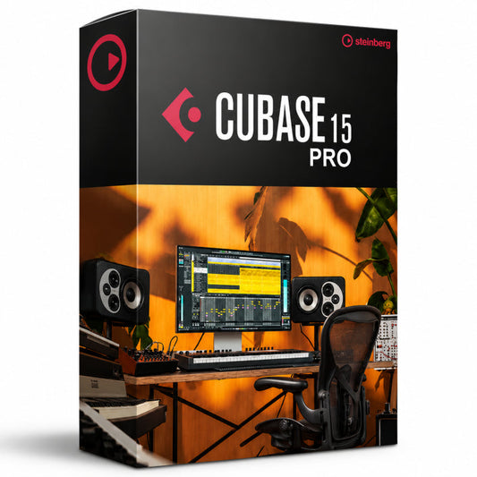 Steinberg Cubase 15 Pro | Professional Music Production DAW | Audio Recording, Mixing & Mastering Software for Windows Mac